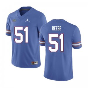 Men's Florida Gators #51 Stewart Reese NCAA Nike Blue Authentic Stitched College Football Jersey KLM8662ZJ